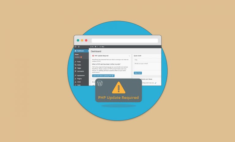 Outdated PHP Version Warning In WordPress - How To Fix It | FastComet