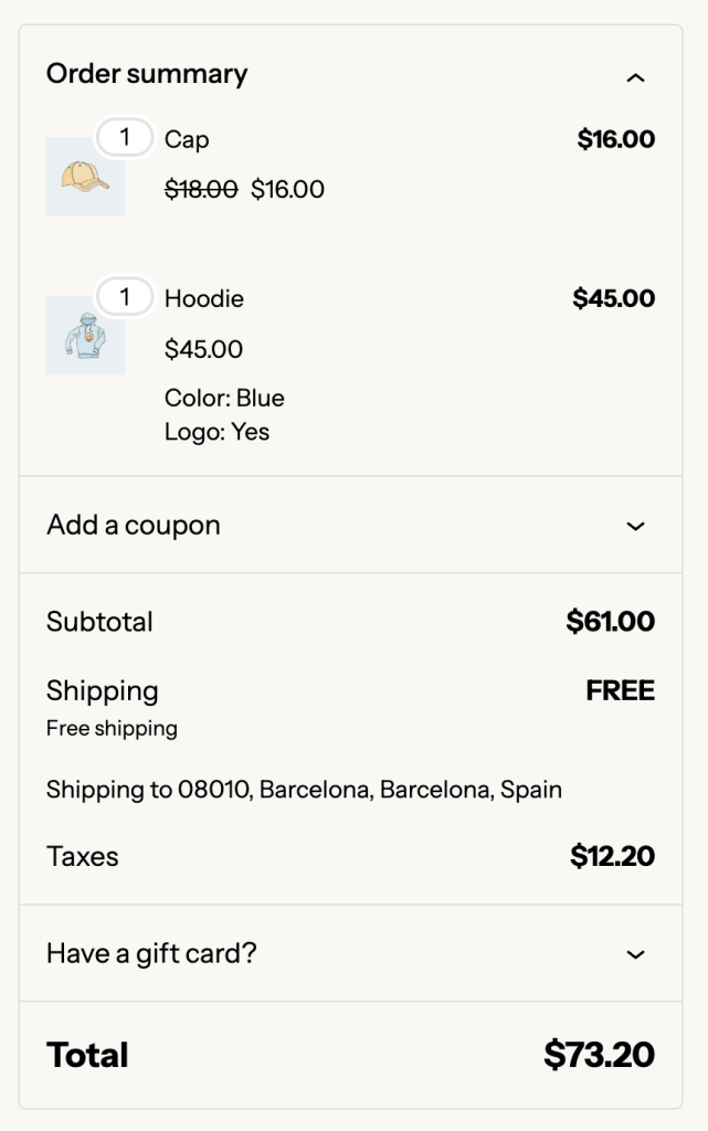 WooCommerce 9.0 Order Summary