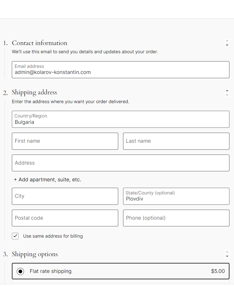 WooCommerce 9.0 Checkout Step Numbers On FastComet