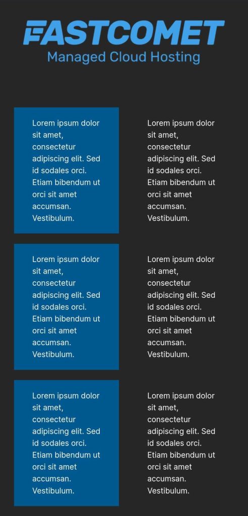 WordPress 6.6 Grid Block Mobile FastComet