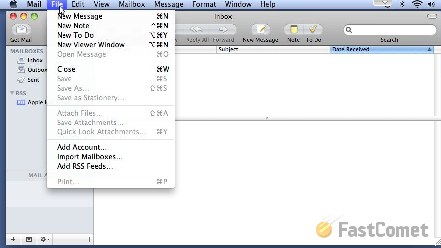 Setup on Apple Mac • Mail Guide - FastComet