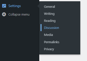 Go to Settings Discussion